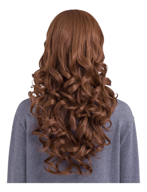 Olivia Extra Long Curly full head wig - G856 - Auburn 33/30