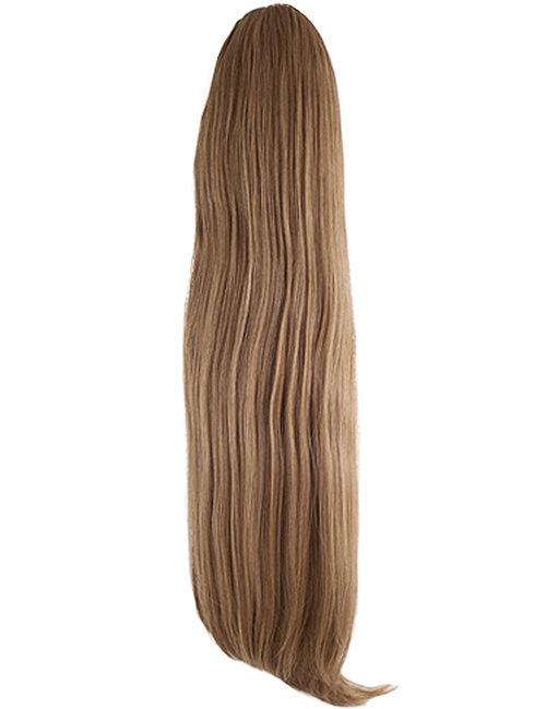 Tulip Drawstring and clip in Straight Ponytail Hair Extension