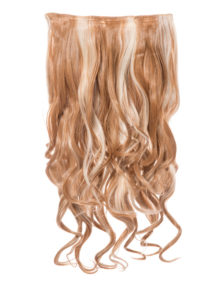 Highlight - One Piece Curly Clip in Extension Heat Resistance Sythetic Hair