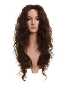 Tyra - Long Curly Afro Synthetic Full Head wig