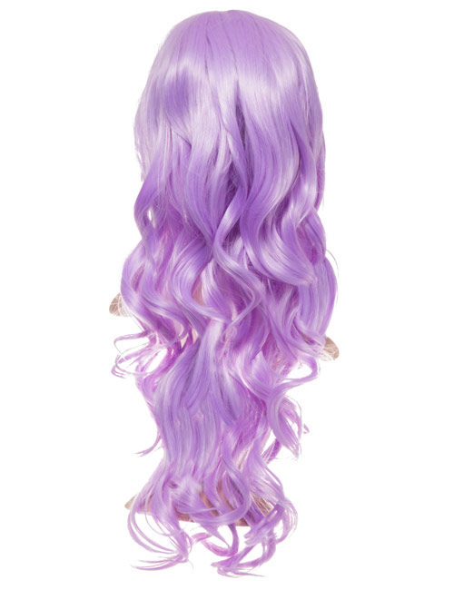 Colour party Curly Full head wig - 9317 (16 colours are available) - Plum DF115
